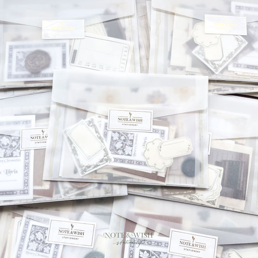 Vintage & Botanical Designed Ephemera Pack