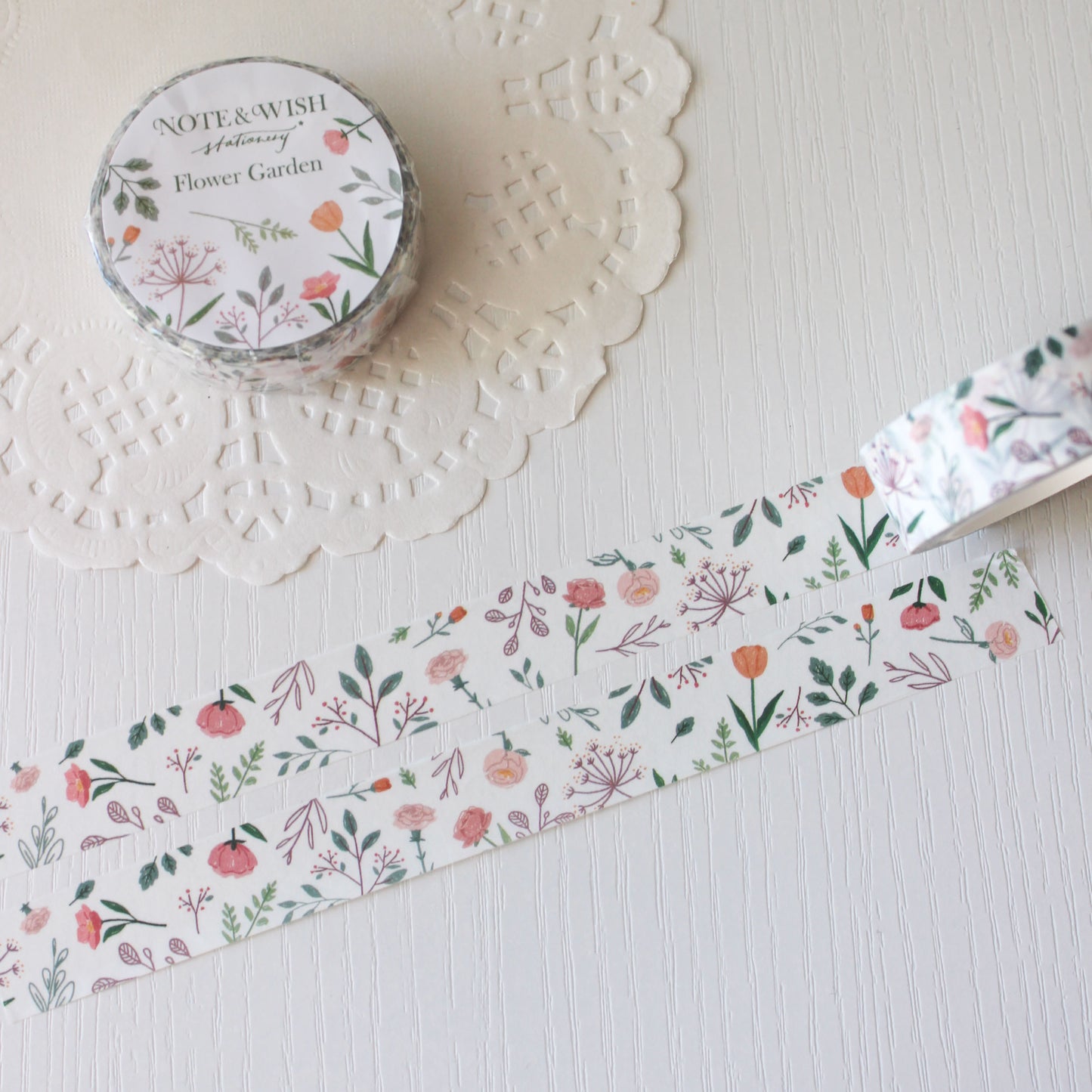 Flower Garden Washi Tape - Floral Washi