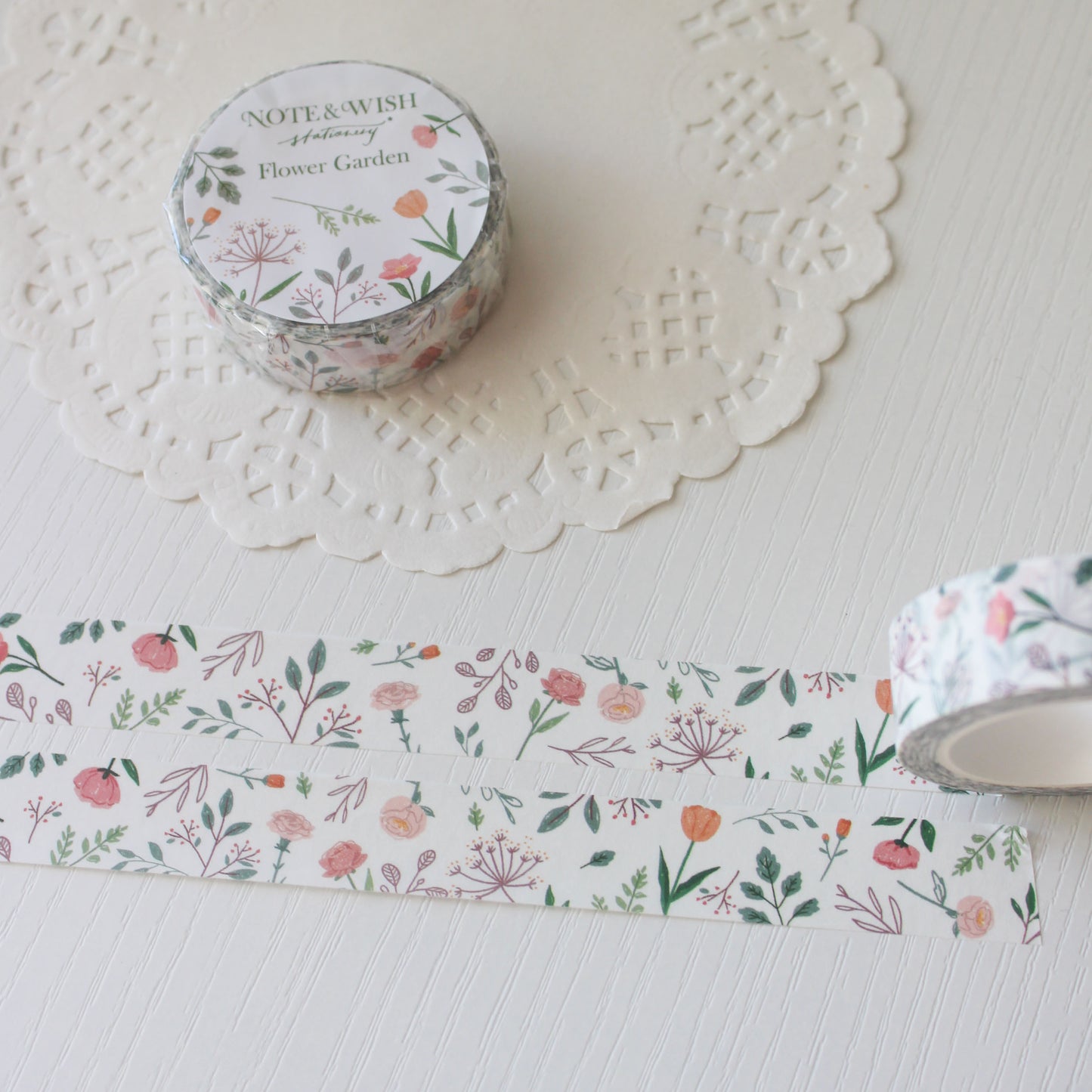 Flower Garden Washi Tape - Floral Washi