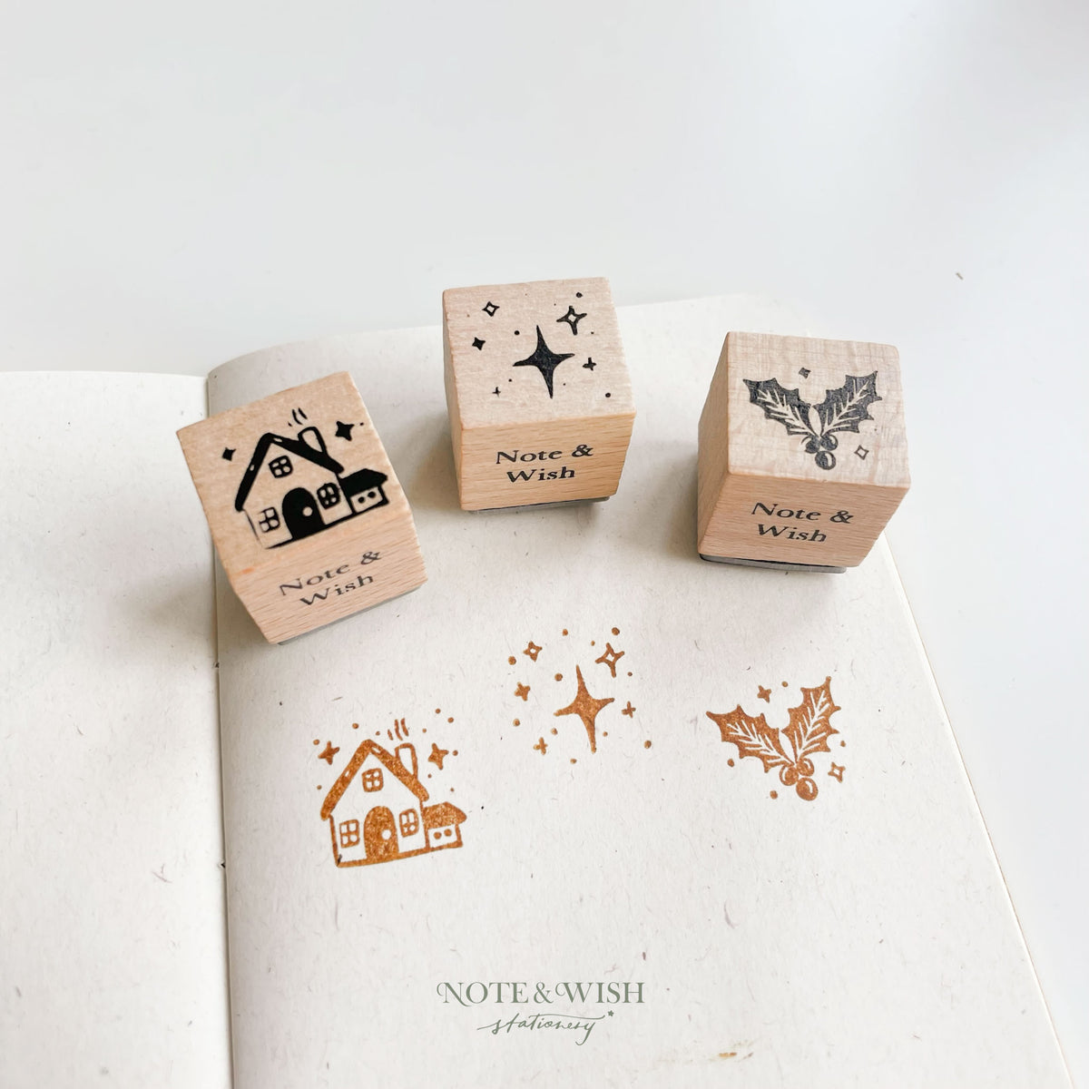 SECONDS - Mini Rubber Stamps