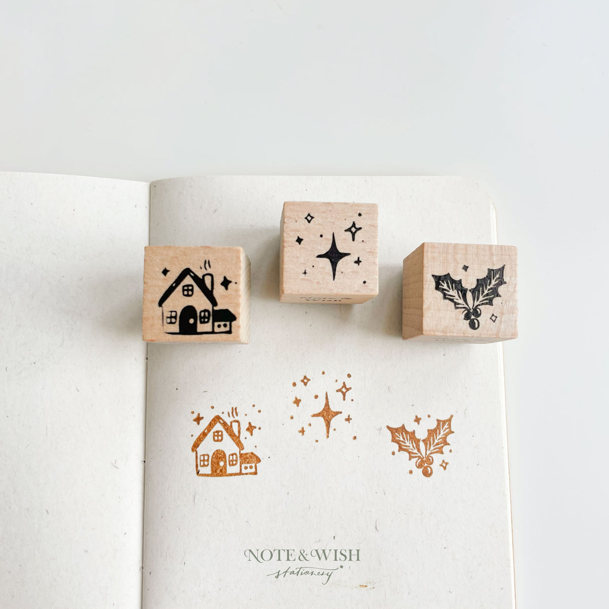 SECONDS - Mini Rubber Stamps