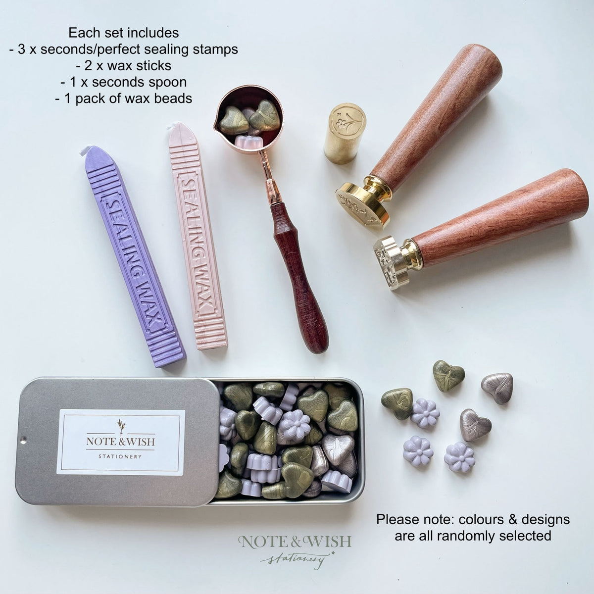Wax Seal Starter Kit - Seconds & Perfect Stamp Bundle