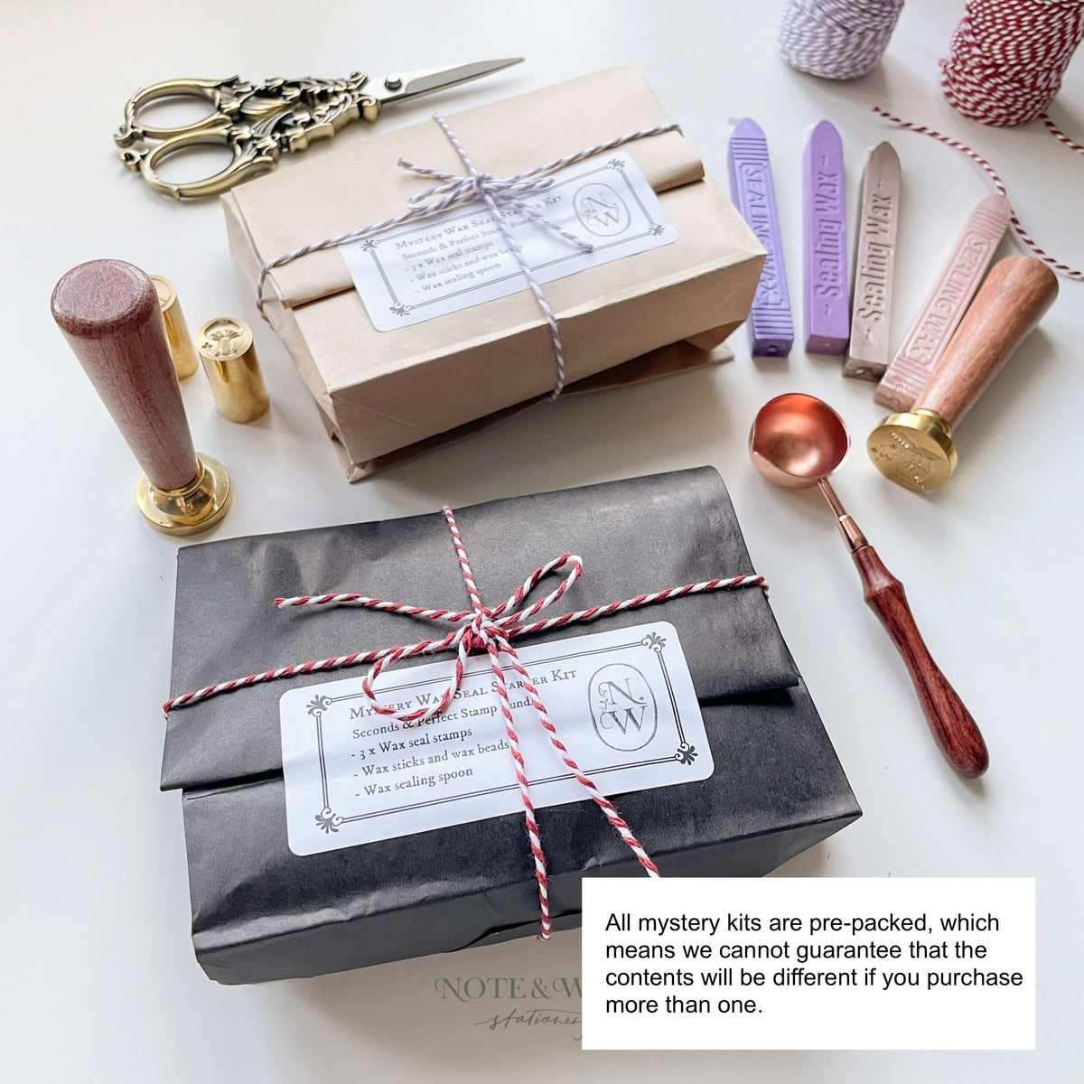 Wax Seal Starter Kit - Seconds & Perfect Stamp Bundle