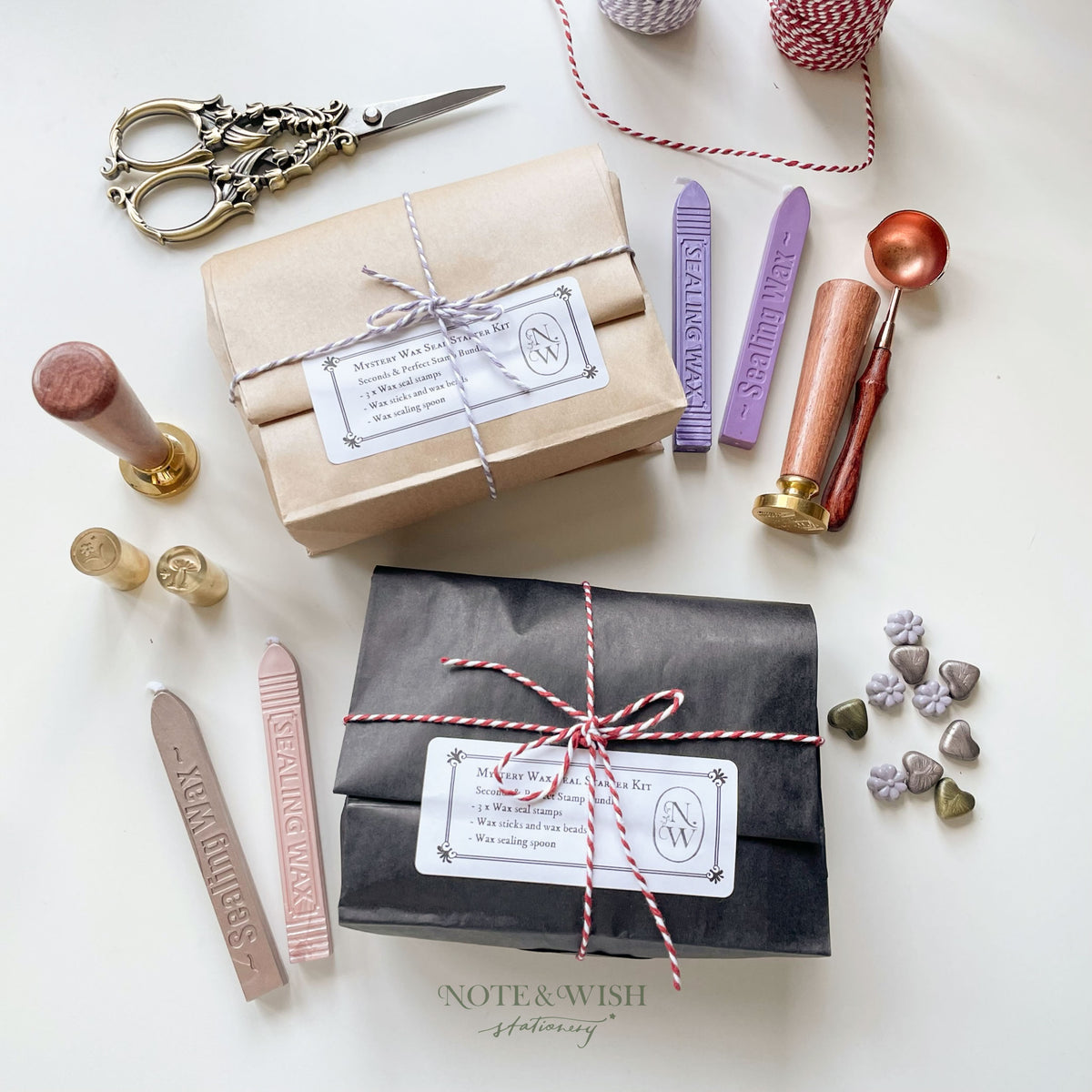 Wax Seal Starter Kit - Seconds & Perfect Stamp Bundle