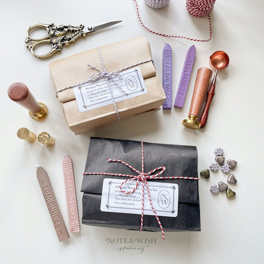 Wax Seal Starter Kit - Seconds & Perfect Stamp Bundle