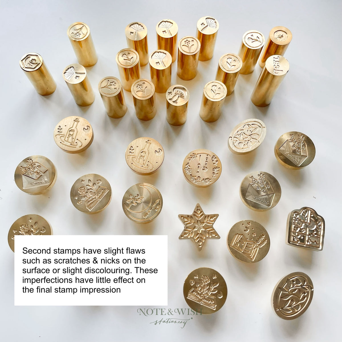 Wax Seal Starter Kit - Seconds & Perfect Stamp Bundle