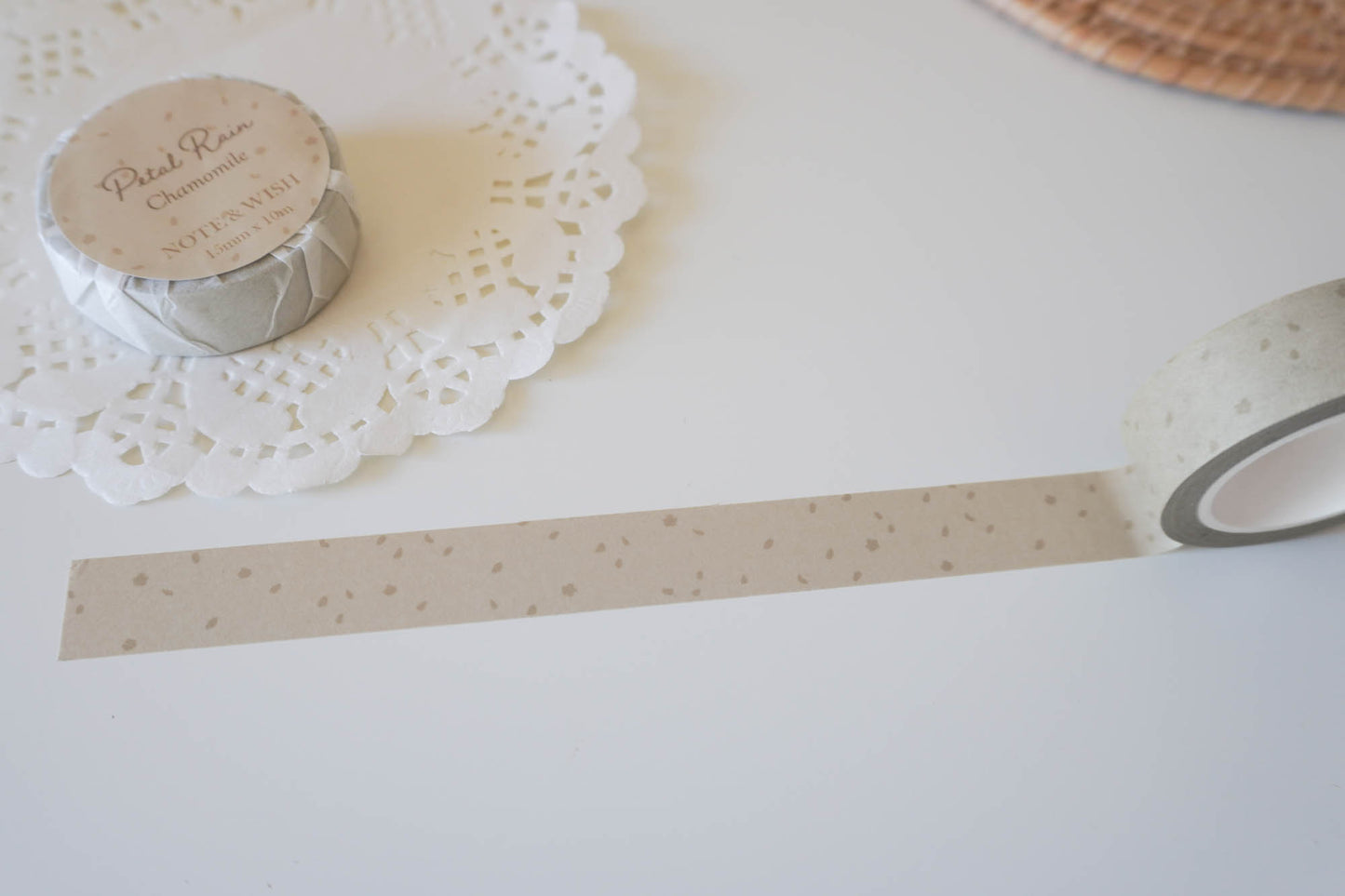 Petal Rain Chamomile Washi Tape Set