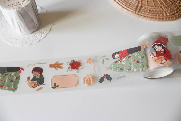 Home for the Holidays PET Tape - Christmas Girls PET Tape