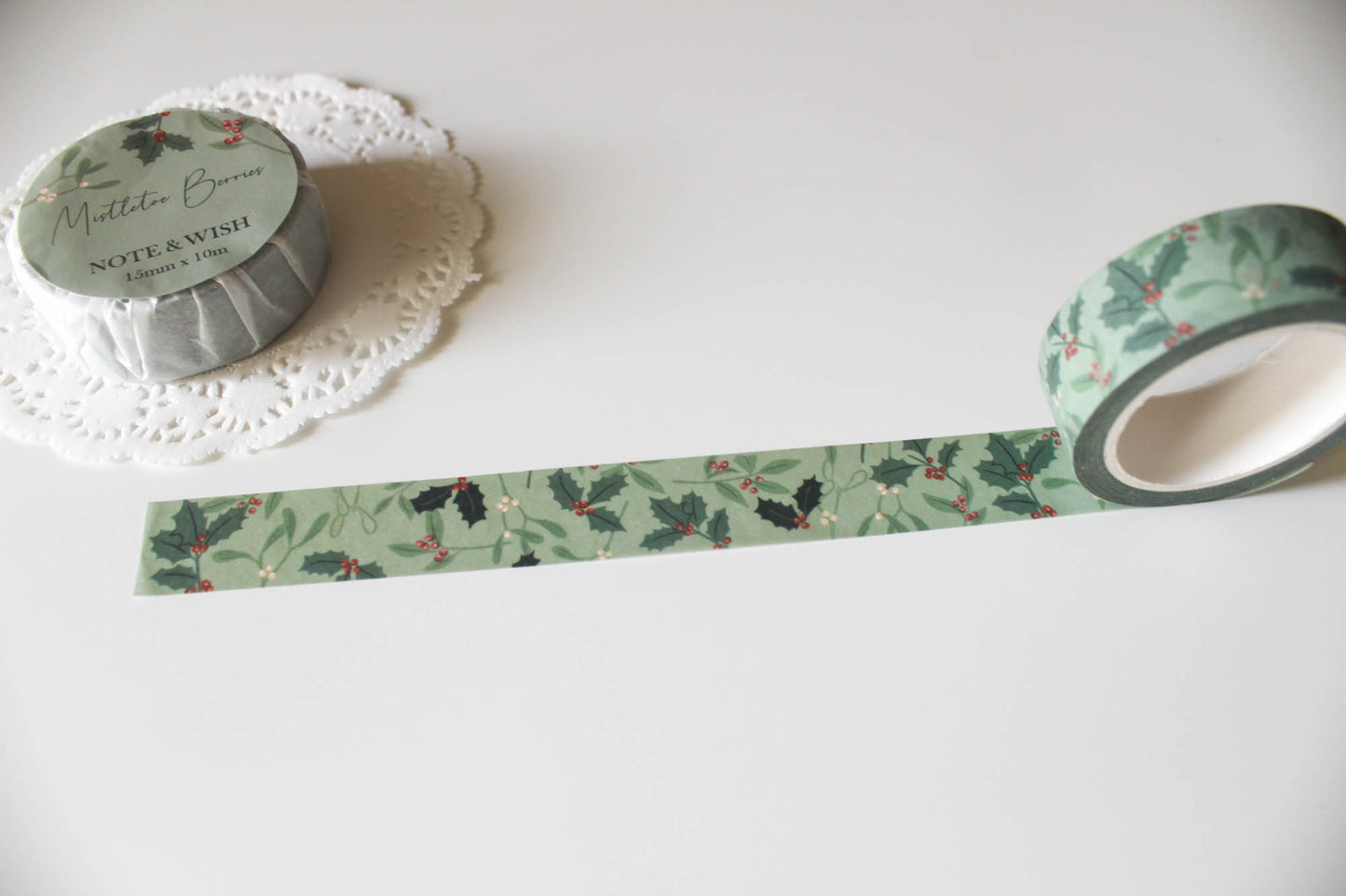 Joyful Home & Mistletoe Berries Washi Tape Set