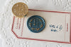 Moon Wreath Wax Seal Stamp, Note & Wish Original Seal Stamp