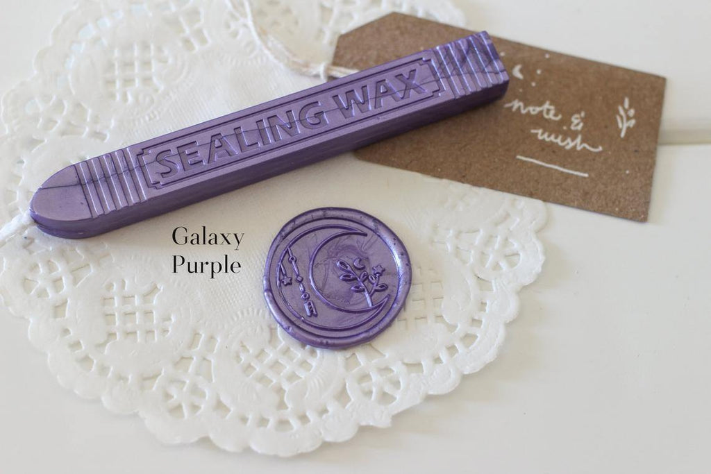 Pearlescent Pastel Sealing Sealing Wax with wick, Note & Wish Sealing Wax - Note And Wish 