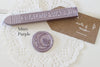 Pearlescent Pastel Sealing Sealing Wax with wick, Note & Wish Sealing Wax - Note And Wish 