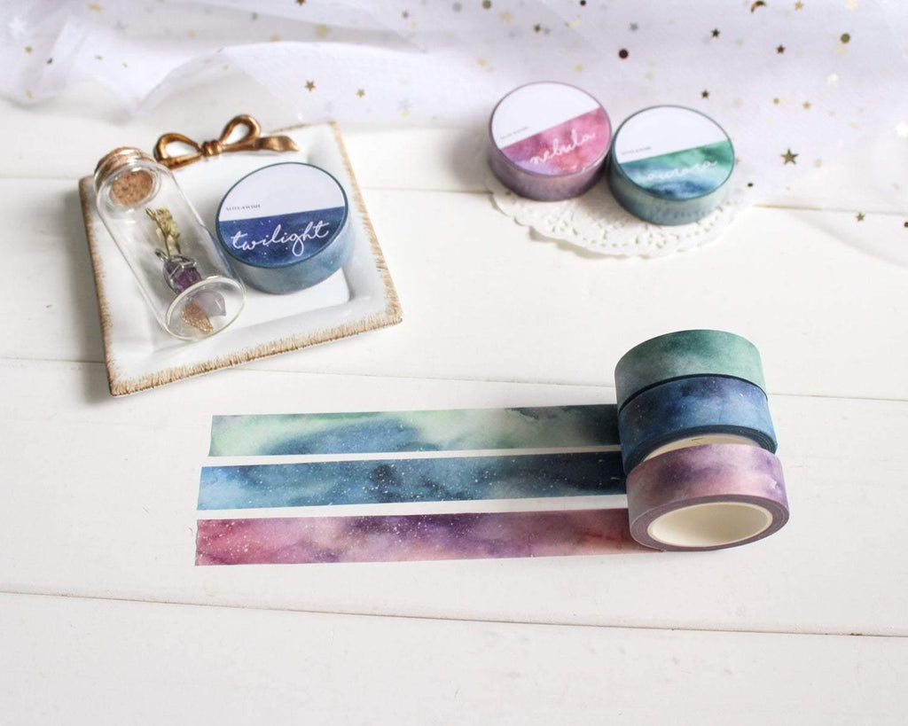 Galaxy Washi Tape Set, Note & Wish Washi - Note And Wish 