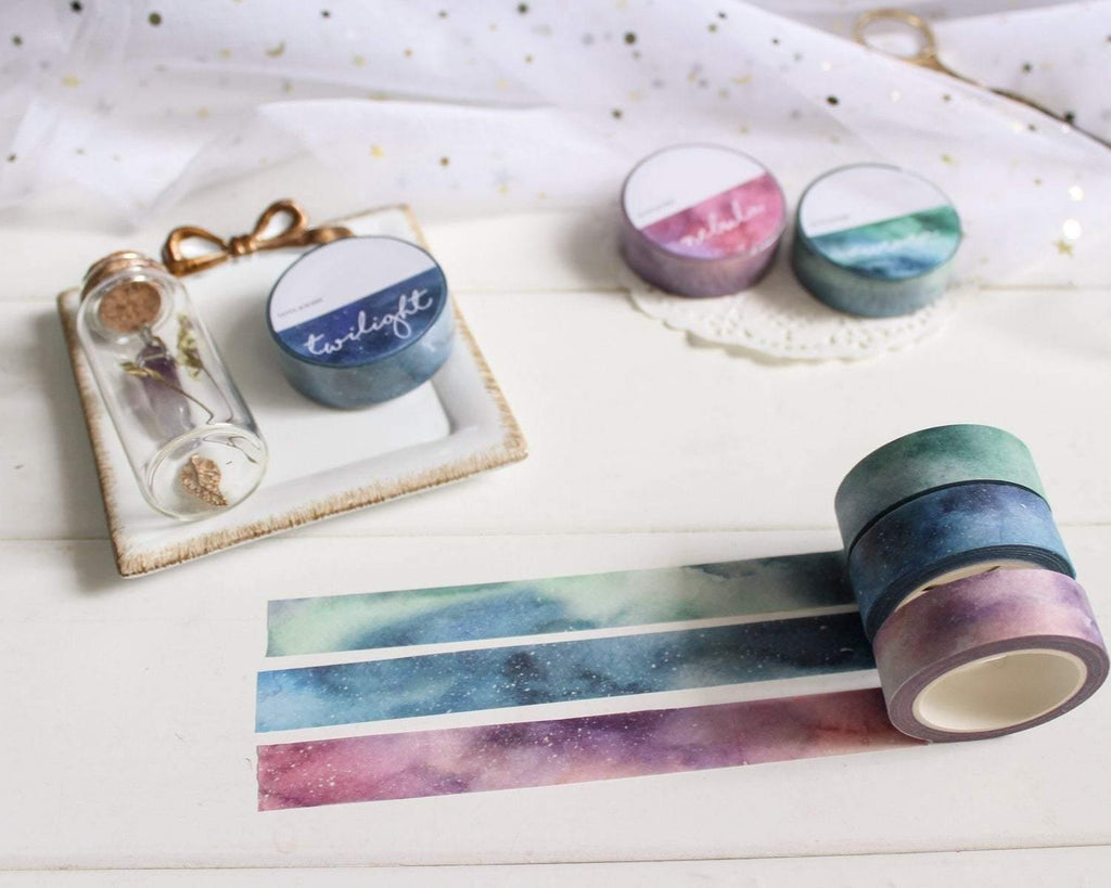 Galaxy Washi Tape Set, Note & Wish Washi - Note And Wish 