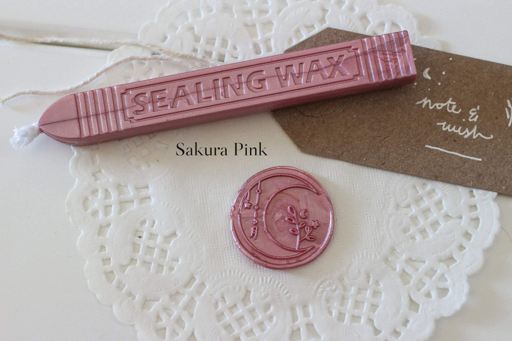 Pearlescent Pastel Sealing Sealing Wax with wick, Note & Wish Sealing Wax - Note And Wish 