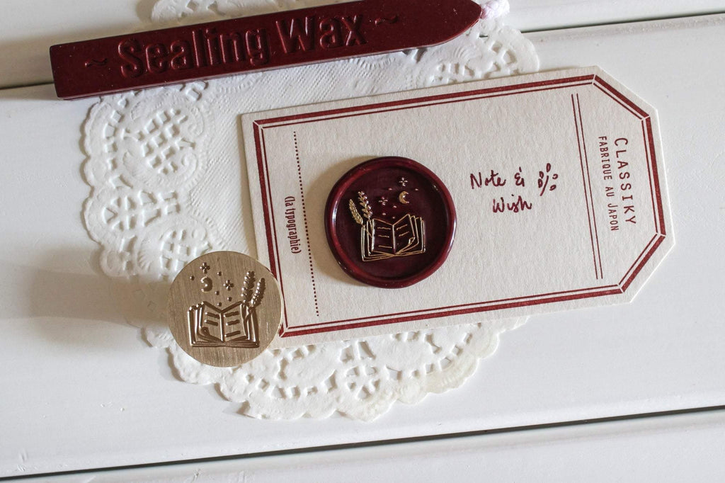 Book of Dreams Wax Seal Stamp, Note & Wish Seal Stamp - Note And Wish 