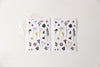 Pressed Flowers and Floral Postage Stamps Stickers, Note & Wish Stickers