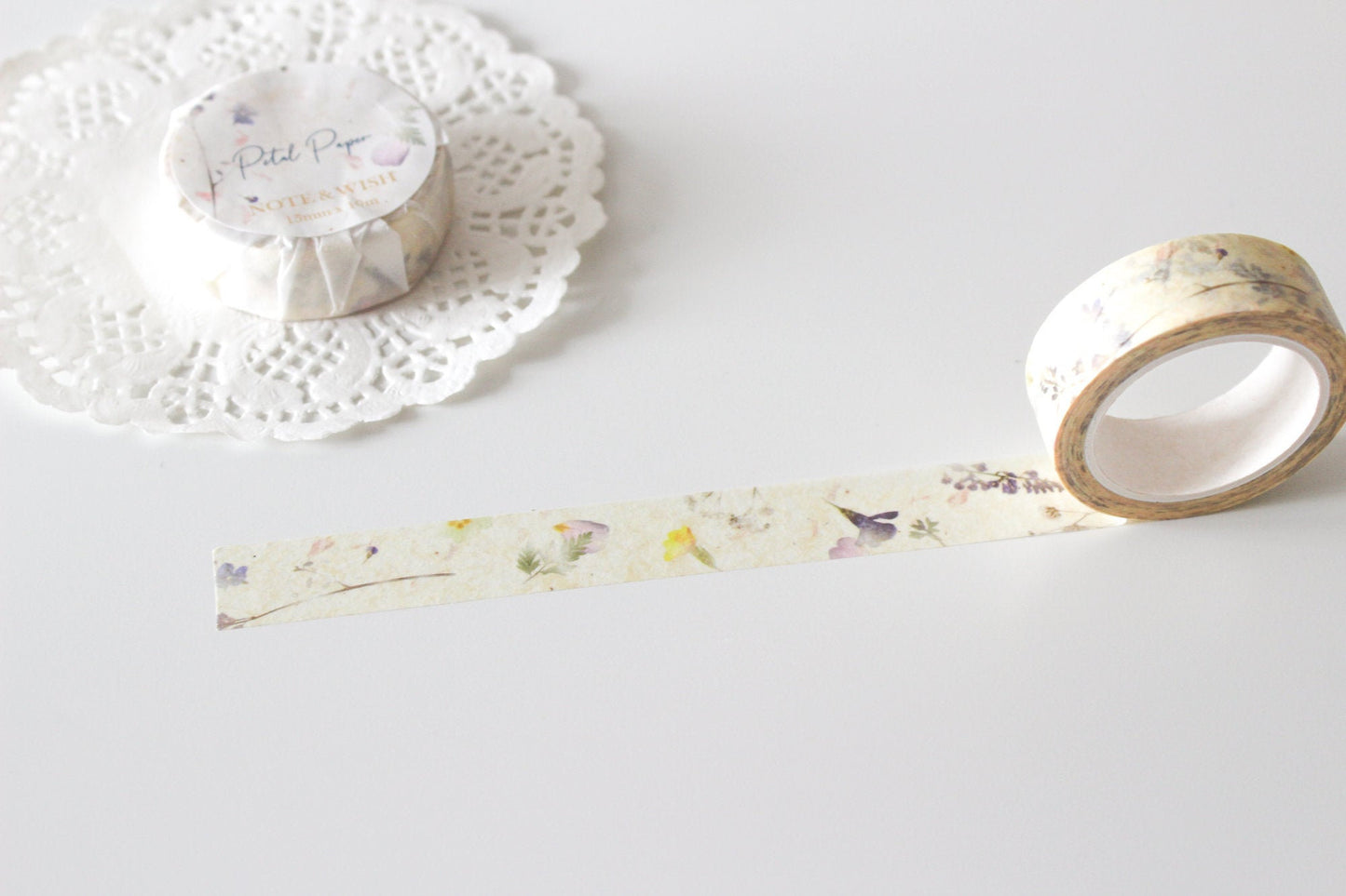 Petal Paper Washi Tape, Note & Wish Washi