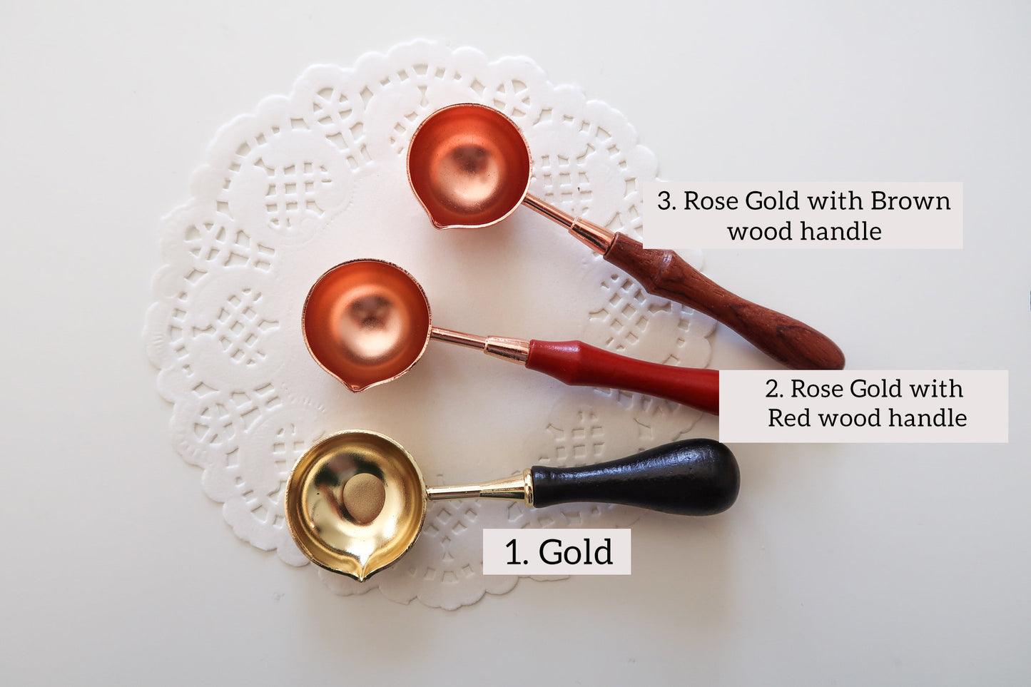 Wax Melting Spoons, Spoons for Wax Seals