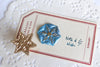 Fallen Snowflake  Wax Seal Stamp, Note & Wish Original Seal Stamp