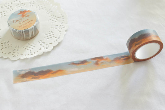 Cloudy Days Autumn Washi Tape