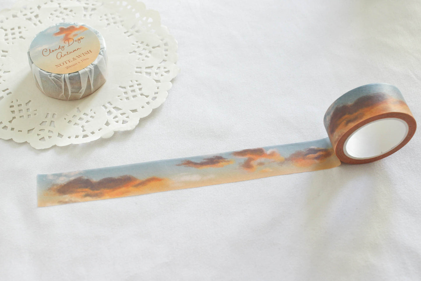 Cloudy Days Autumn Washi Tape
