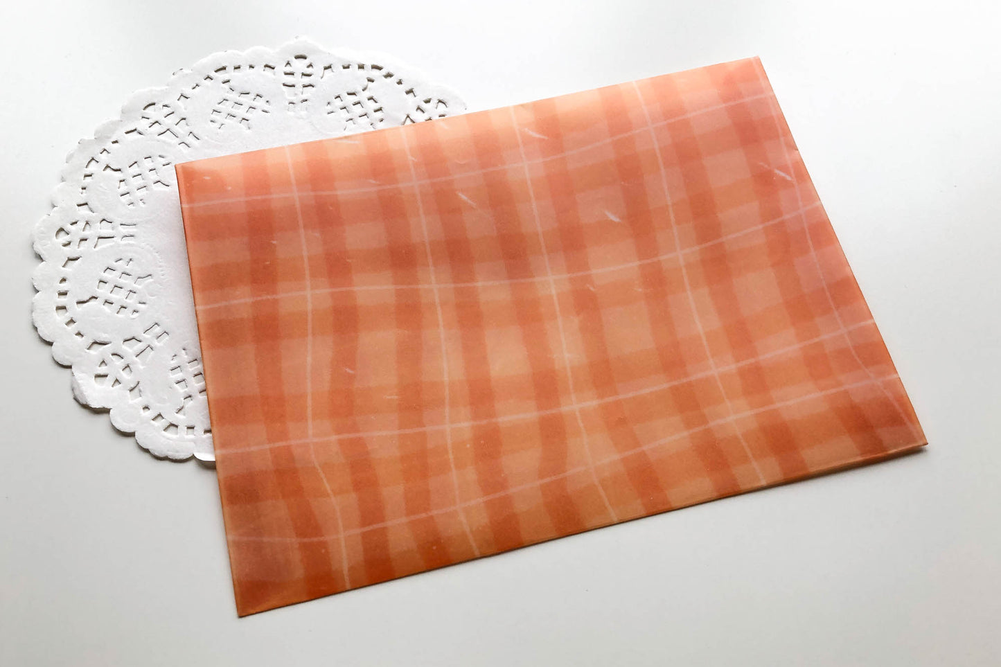Summer Picnic Vellum Envelopes - Pack 5