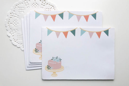 Sweet Bakes Envelopes - Pack 5