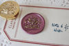 Book of Flowers Wax Seal Stamp, Note & Wish Original Seal Stamp